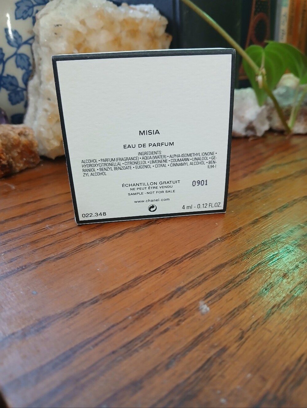 Chanel Misia Les Exclusifs Line RARE And Collectible Sample 4ml Luxe Bridal - Picture 4 of 8